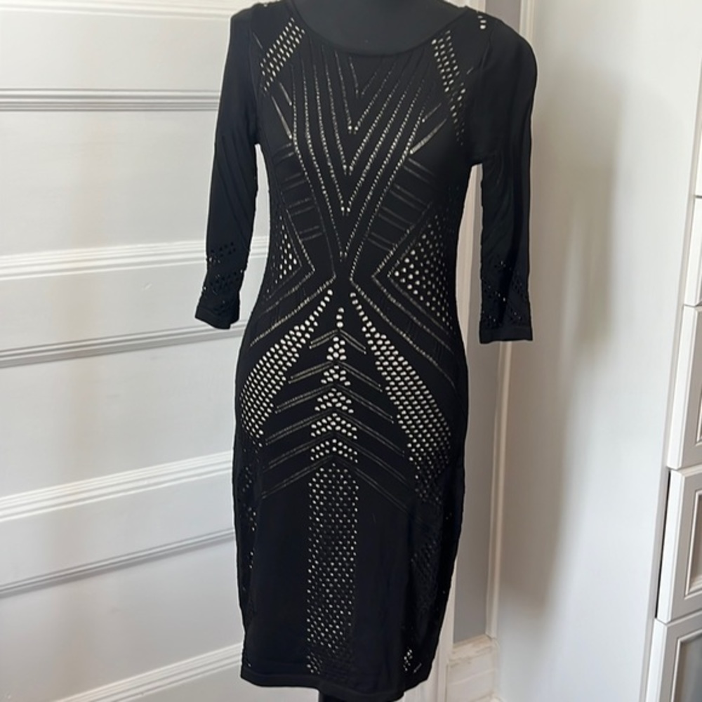 CALVIN KLEIN BLACK WOMENS COCKTAIL DRESS SIZE S NEW WITHOUT TAGS‎